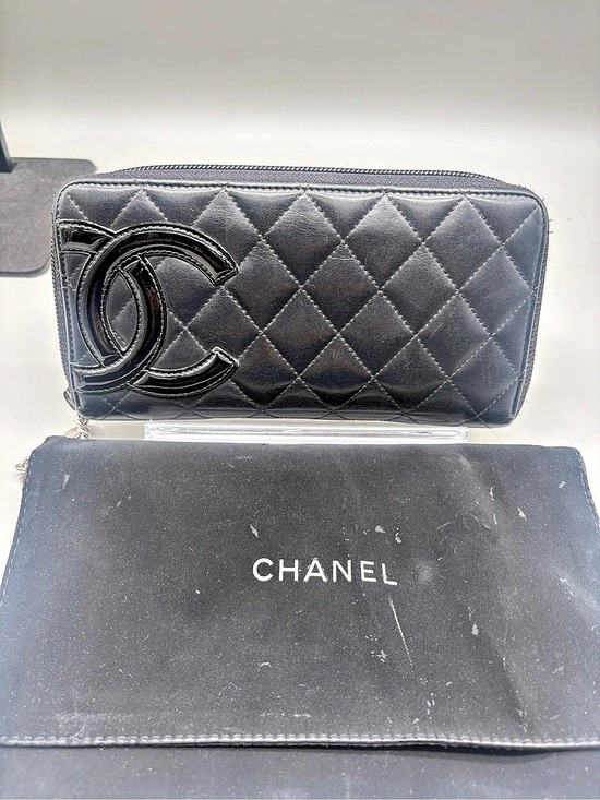 CHANEL Handbags - Chanel Cambon Ligne Zip Around Organizer Wallet Black